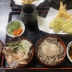 そば処いま村 - 出雲蕎麦　割子そば三色