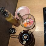 Katsuプリポー - 上かぶ、下大根の漬け物