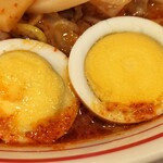 蒙古タンメン中本 - 辛さのオアシスのゆで卵