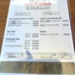 caféPei - プレオープンメニュー