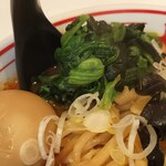 蒙古タンメン中本 - ほうれん草