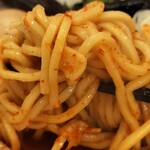 蒙古タンメン中本 - 麺アップ