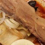蒙古タンメン中本 - 厚みのある柔らかチャーシュー