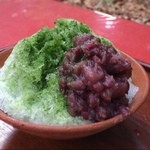 さるや - 氷室の氷 抹茶小豆