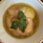 らぁ麺 小麦と猫 - 白醤油らぁ麺