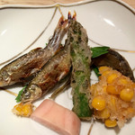 くろぎ - 【14年5月】琵琶湖産稚鮎（焼き・揚げ）