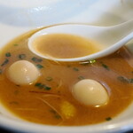 丿貫 - おめで鯛蕎麦のスープ