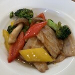 CHINESE DINING 瑞 - 美明豚バラ肉のオイスターソース炒め