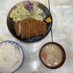 お食事 まるやま - 極上ロースカツ定食