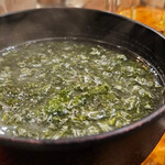 川端鮮魚店 - のり汁