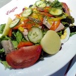 メインのサラダ