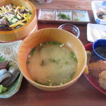 平塚漁港の食堂 - 鯵のひつまぶし膳（１４８０円）