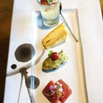 前菜四種盛り合わせ