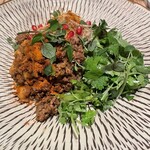 あお乃 - チリコンサラダだったか？