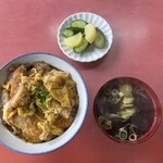 思い出 - かつ丼　ご飯少なめ　1000円