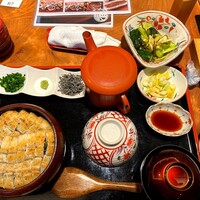 鰻う おか冨士 - 白焼きのひつまぶし
