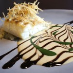 スカイレストラン634 - 真鯛のポワレ　魚介のちりめんプレゼ、白ワインソース