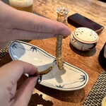 うな春 - 骨せんべい....