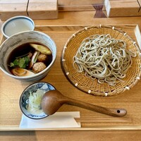 手打ち蕎麦 柿ノ木 - 鴨せいろ