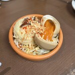 大衆食堂スタンド そのだ 五反田店 - アンチョビ煮玉子ポテトサラダ