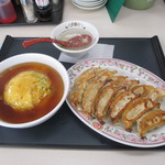 Gyouza No Oushou - 餃天セット　730円