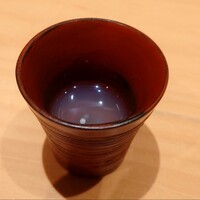 鮨トキドキ串 海老虎 - しじみ汁
