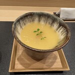 鮨 まるふく - 金目鯛の茶碗蒸し
