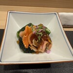 鮨 まるふく - 赤鯛の酢の物