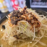 幸楽苑 - 料理写真:味噌野菜タンメン＋辛ネギ＋赤マー油