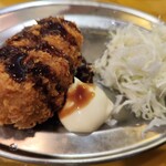 浜焼き海鮮居酒屋 大庄水産 - カニクリームコロッケ