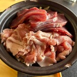 湖水亭 嵯峨和  - 料理写真:いとこ鍋定食！