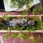 森のおみやげ屋 - 岩魚の炭火焼