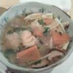 メインの野菜あんかけ