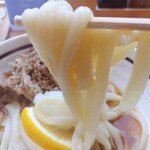 時とまるudon - ニュメニュメ系の麺