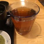 うなぎ吉川 - 麦茶