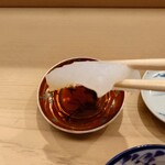 日本橋蛎殻町 すぎた - 障泥烏賊は生姜醤油で