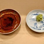 日本橋蛎殻町 すぎた - 生姜醤油、山葵