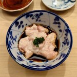 日本橋蛎殻町 すぎた - 皮剥の肝醤油