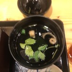 うなぎ吉川 - お吸い物
