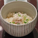 ＴＳＵＫＩＭＩＳＯ - ランチコース 3500円 の真鯛のご飯