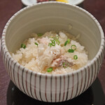 ＴＳＵＫＩＭＩＳＯ - ランチコース 3500円 の真鯛のご飯