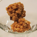 ＴＳＵＫＩＭＩＳＯ - ランチコース 3500円 の雷おこし