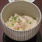 ＴＳＵＫＩＭＩＳＯ - ランチコース 3500円 の真鯛のご飯