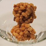 ＴＳＵＫＩＭＩＳＯ - ランチコース 3500円 の雷おこし