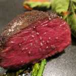 ライラ - 大和鹿のロース、柚子胡椒と無花果と共に1