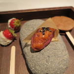 ライラ - ロリ・ポップ(マシュマロ・チョコ)、苺とホワイト・チョコ、石焼き芋2