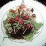 神戸ビフテキ亭 - ハンバーグランチの野菜たっぷり