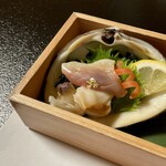 祇園 京料理 花咲 - 北寄貝