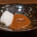 肉割烹 上 - カレー