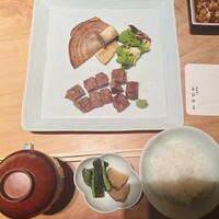 鉄板焼き あおやま - メイン ステーキ